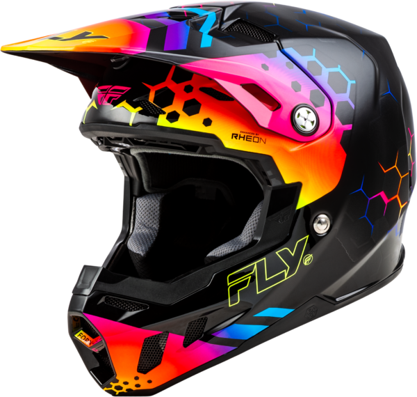 FLY RACING FORMULA CC TEKTONIC HELMET BLACK/SUNSET 2X - 73-43322X