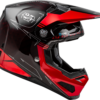 FLY RACING FORMULA S CARBON LEGACY HELMET RED CARBON/BLACK XS - 73-4447XS - Image 4