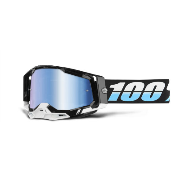 100-PERCENT RACECRAFT 2 GOGGLE ARKANA W/BLUE MIRROR LENS - 50010-00023