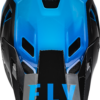 FLY RACING RAYCE BICYCLE HELMET BLACK/BLUE SM - 73-3600S - Image 5