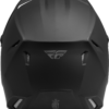 FLY RACING KINETIC SOLID HELMET MATTE BLACK XS - F73-3471XS - Image 2