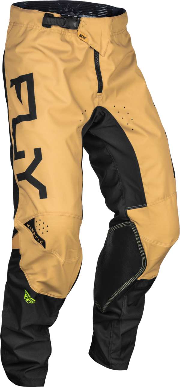 FLY RACING KINETIC RELOAD PANTS KHAKI/BLACK/HI-VIS SZ 32 - 377-53232