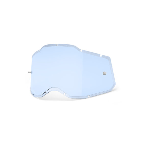 100-PERCENT RC2/AC2/ST2 PLUS REPLACEMENT INJECTED BLUE LENS - 59090-00002