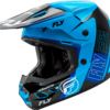 FLY RACING KINETIC RALLY HELMET BLUE/BLACK/WHITE LG - A0030570LG - Image 5