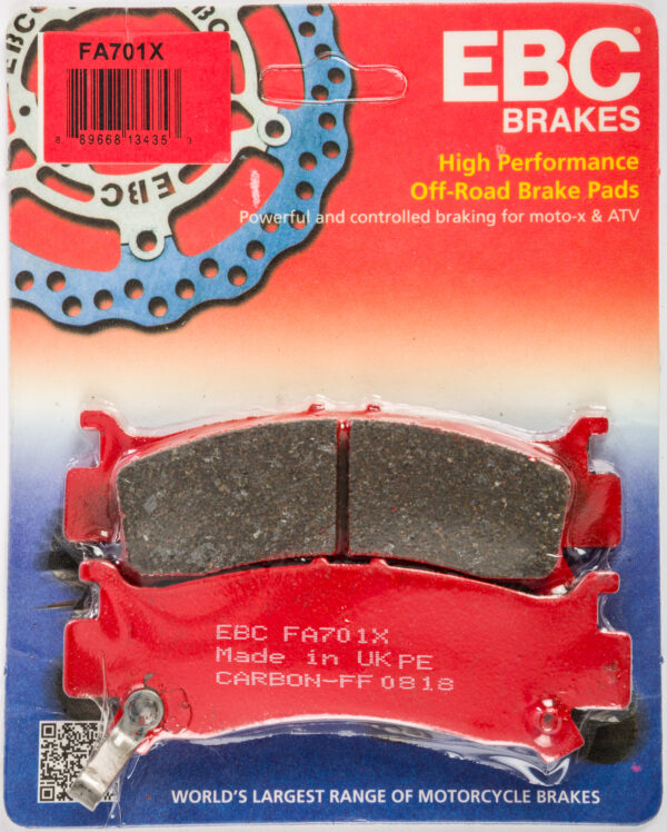 EBC BRAKE PADS FA701X CARBON X SERIES - FA701X