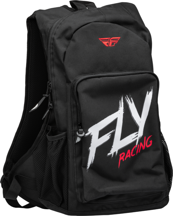 FLY RACING JUMP PACK BACKPACK BLACK/WHITE - 28-5073