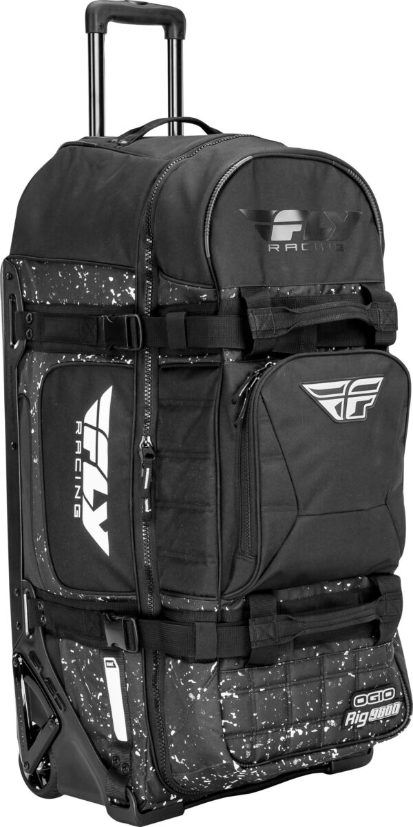 FLY RACING OGIO RIG 9800 GEAR BAG BLACK/WHITE - 5918034OG