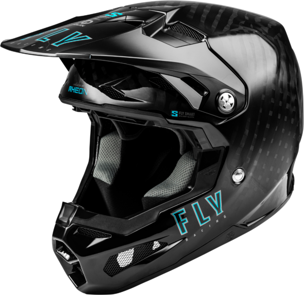 FLY RACING YOUTH FORMULA S CARBON HELMET BLACK YL-S1A - 73-4415YL