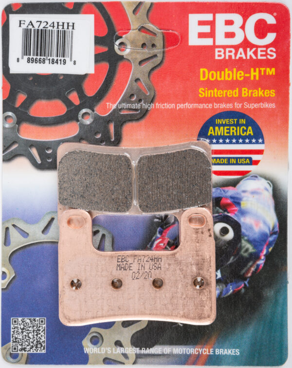 EBC BRAKE PADS FA724HH DOUBLE-H SINTERED - FA724HH