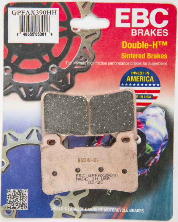 EBC GPFAX BRAKE PADS RACE ONLY - GPFAX390HH