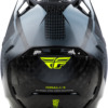 FLY RACING FORMULA S CARBON PROTOCOL HLMT BLACK CARBON/GREY/HI-VIS SM - 73-4464S - Image 4