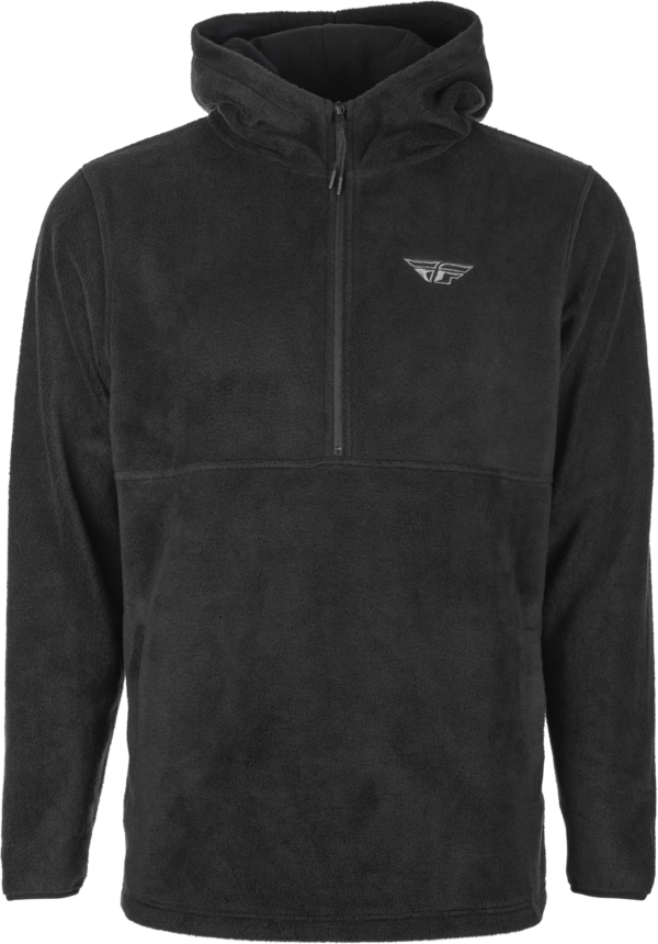 FLY RACING FLY HALF ZIP PULLOVER HOODIE BLACK SM - 354-0020S