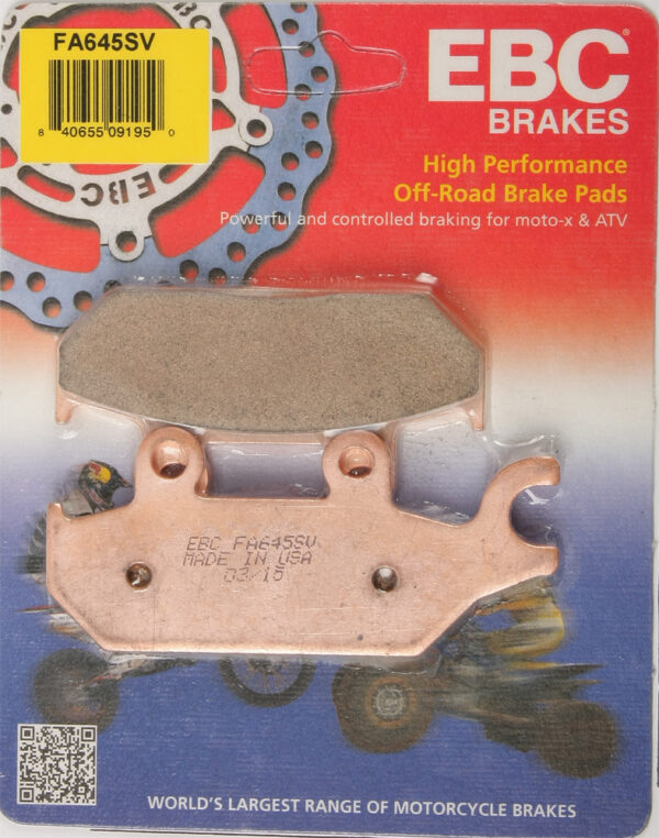 EBC BRAKE PADS FA645SV SEVERE DUTY SV SERIES - FA645SV