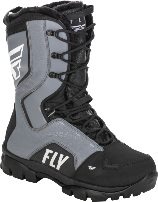 FLY RACING MARKER BOOT BLACK/GREY SZ 10 - 361-97210