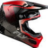 FLY RACING FORMULA S CARBON PROTOCOL HELMET BLACK CARBON/RED XS - 73-4465XS - Image 4