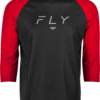 FLY RACING RIPA 3/4 SLEEVE JERSEY BLACK/RED MD - 352-8131M - Image 2