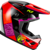 FLY RACING KINETIC RALLY HELMET RED/BLACK/WHITE SM - A0030620SM - Image 8