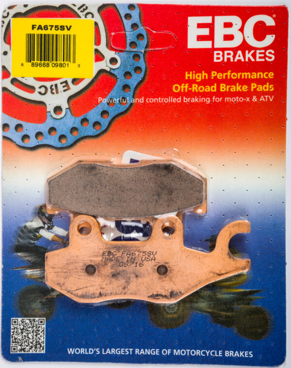 EBC BRAKE PADS FA675SV SEVERE DUTY SV SERIES - FA675SV