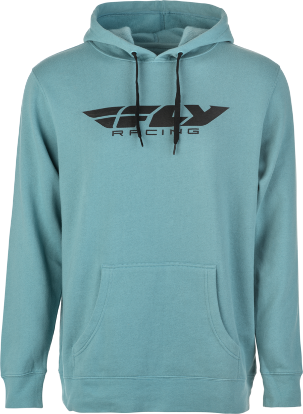 FLY RACING FLY CORPORATE PULLOVER HOODIE DUSTY SLATE SM - 354-0193S