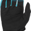 FLY RACING F-16 GLOVES AQUA/DARK TEAL/BLACK 2X - 375-8102X - Image 2