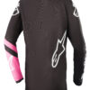 ALPINESTARS STELLA FLUID CHASER JERSEY BLACK/PINK FLUO SM - 3782422-1390-S - Image 2