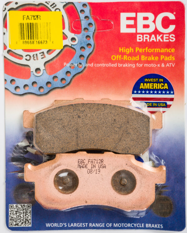 EBC BRAKE PADS FA712R SINTERED R SERIES - FA712R