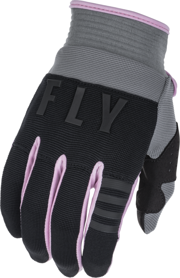 FLY RACING YOUTH F-16 GLOVES GREY/BLACK/PINK YL - 375-811YL