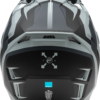 FLY RACING FORMULA CP KRYPTON HELMET MATTE GREY/BLACK XS - 73-0035XS - Image 2