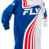 FLY RACING YOUTH F-16 JERSEY RED/WHITE/BLUE YM - 378-222YM - Image 2