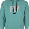 FLY RACING FLY WEEKENDER PULLOVER HOODIE SEA GREEN/GREY 2X - 354-00112X - Image 2