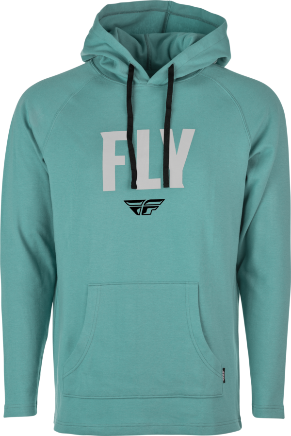 FLY RACING FLY WEEKENDER PULLOVER HOODIE SEA GREEN/GREY 2X - 354-00112X