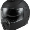 FLY RACING ODYSSEY ADVENTURE MODULAR HELMET MATTE BLACK XS - 73-8331XS - Image 6