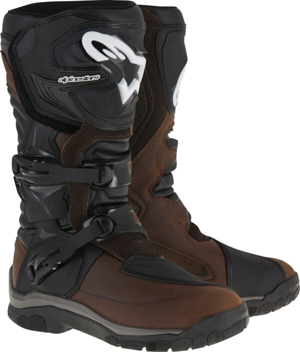 ALPINESTARS COROZAL ADVENTURE DRYSTAR BOOTS BRN OILED LEATHER SZ 12 - 2047717-82-12