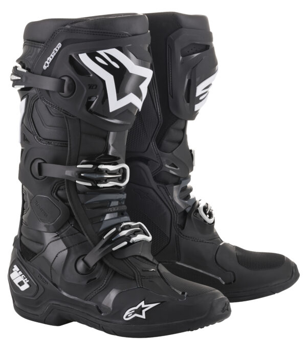 ALPINESTARS TECH 10 BOOTS BLACK SIZE 14 - 2010020-10-14