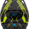 FLY RACING YOUTH FORMULA CARBON TRACER HELMET HI-VIS/BLACK YL - 73-4442YL - Image 2