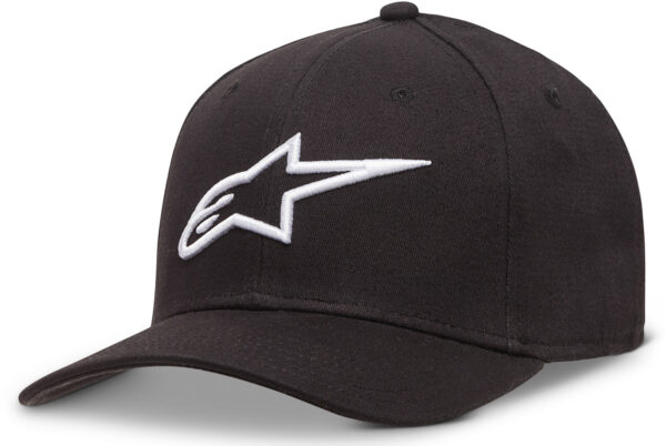 ALPINESTARS CURVE HAT BLACK/WHITE LG/XL - 1017-81010-1020-L/XL