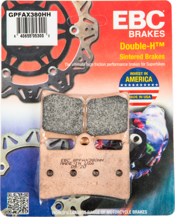 EBC GPFAX BRAKE PADS RACE ONLY - GPFAX380HH