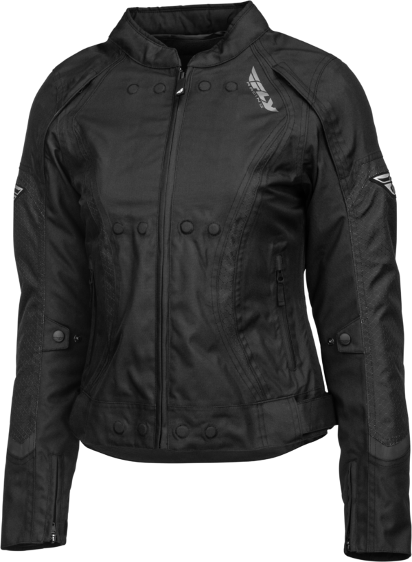 FLY RACING WOMEN'S BUTANE JACKET BLACK SM - 477-7040S