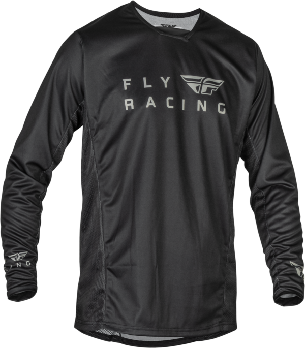 FLY RACING YOUTH RADIUM JERSEY BLACK/GREY YL - 376-050YL