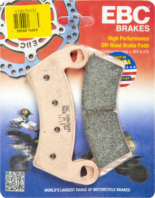 EBC BRAKE PADS SXR656HH SINTERED SXR SERIES - SXR656HH