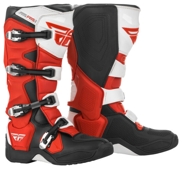 FLY RACING FR5 BOOTS RED/BLACK/WHITE SZ 10 - 364-71010