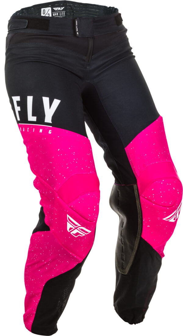 FLY RACING WOMEN'S LITE PANTS NEON PINK/BLACK SZ 05/06 - 373-63606