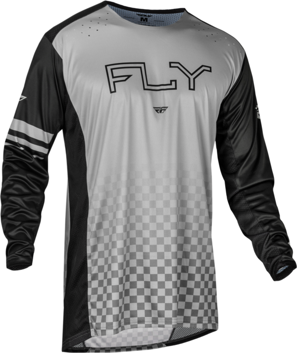 FLY RACING YOUTH RAYCE BICYCLE JERSEY BLACK/GREY YS - 377-051YS