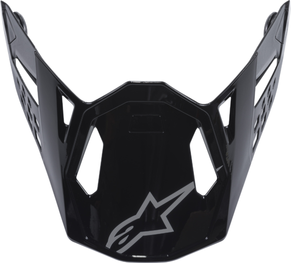 ALPINESTARS S-M10 SOLID VISOR GLOSSY BLACK - 8981019-1180-OS