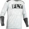 FLY RACING LITE L.E. STEALTH JERSEY WHITE/GREY MD - 376-724M - Image 2