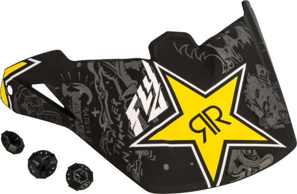 FLY RACING ELITE VISOR ROCKSTAR - F73-3286