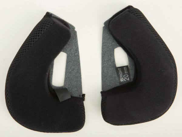 GMAX CHEEK PADS 20MM FITS XS-SM GM-32 - G032020