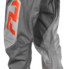 FLY RACING YOUTH F-16 PANTS CA/NY GREY/ORANGE SZ 26 - C378-23326 - Image 2