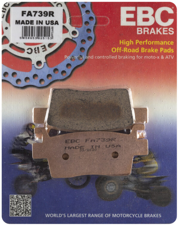 EBC BRAKE PADS FA739R SINTERED R SERIES - FA739R