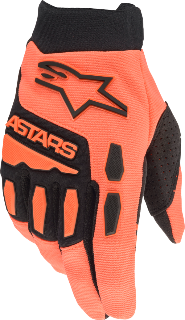 ALPINESTARS FULL BORE GLOVES ORANGE/BLACK MD - 3563622-41-M